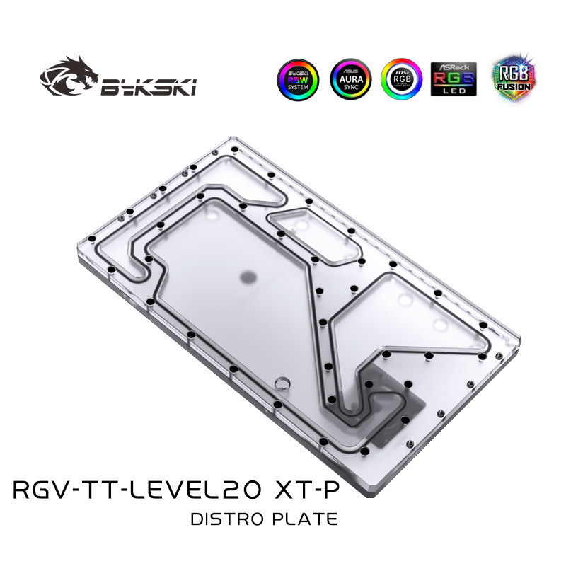 Bykski RGV-TT-LEVEL20XT-P لوحة - مراجعة Distro Plate Ddc Pump Combo وسعره