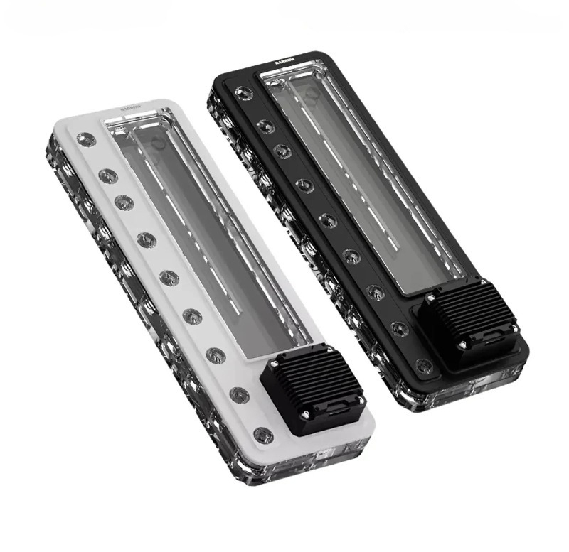 خزان مضخة AIO مضخة متكاملة 17  - مراجعة Integrated Pump Reservoir Distro Plate وسعره