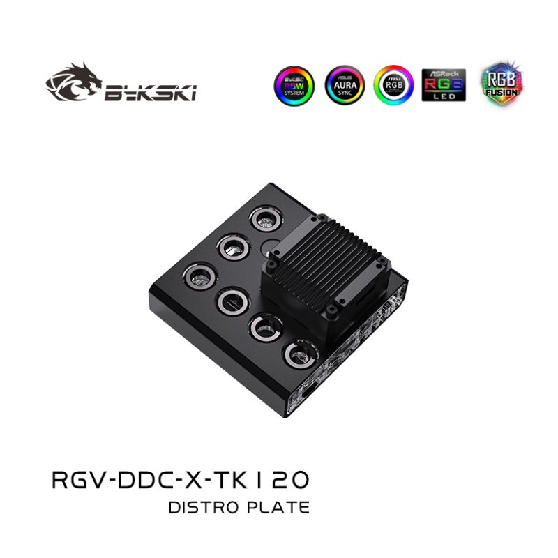 Bykski الاكريليك Distro لوحة/م - مراجعة Distro Plate Ddc Pump Combo وسعره
