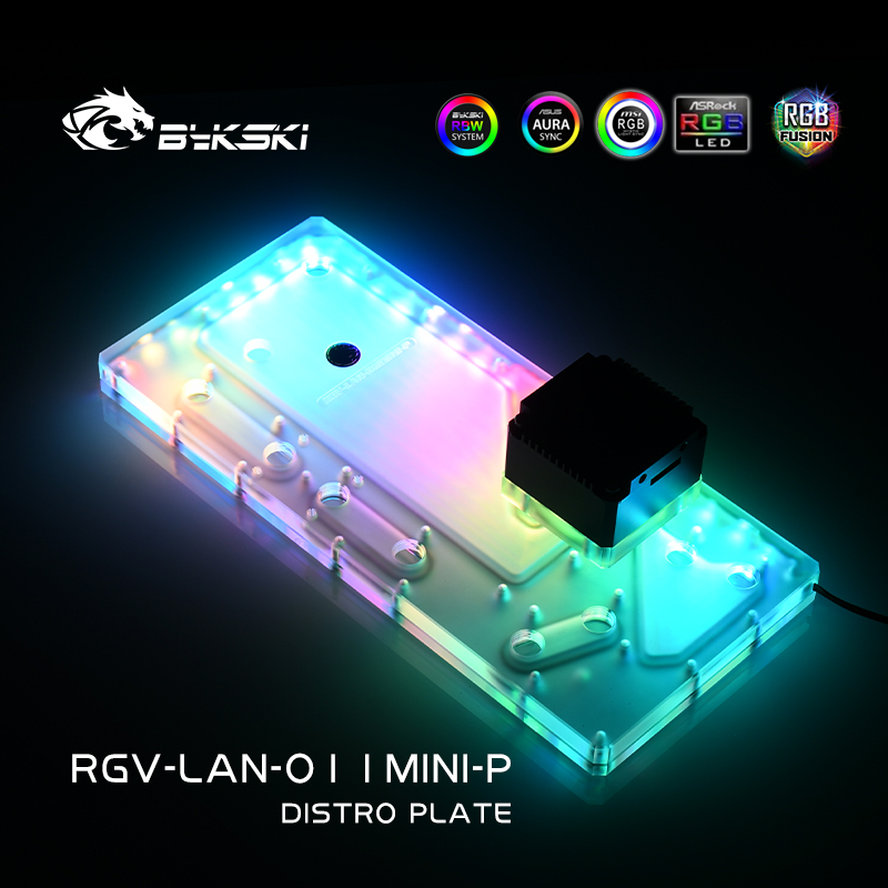 BYKSKI نظام تبريد المياه لوحة  - مراجعة Distro Plate Ddc Pump Combo وسعره