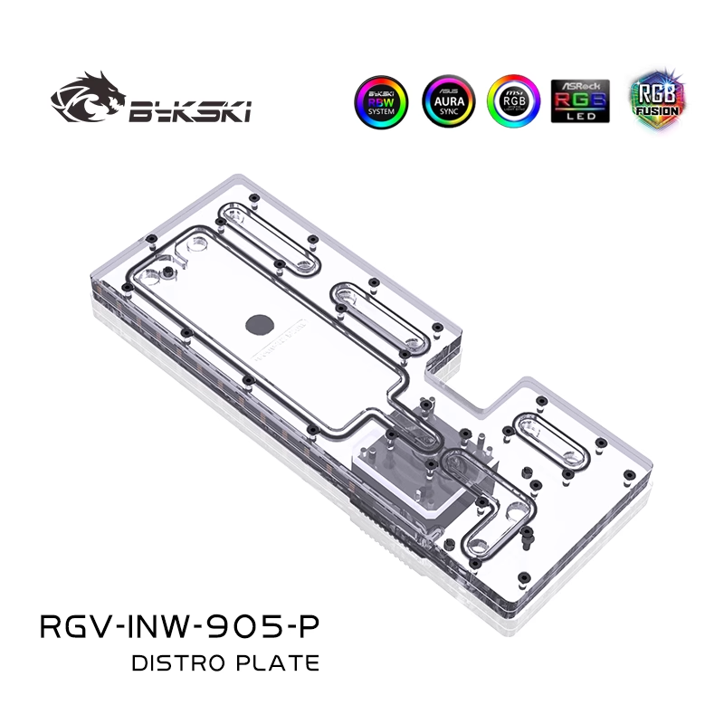 Bykski RGV-INW-905-P لوحة توزي - مراجعة Distro Plate Ddc Pump Combo وسعره