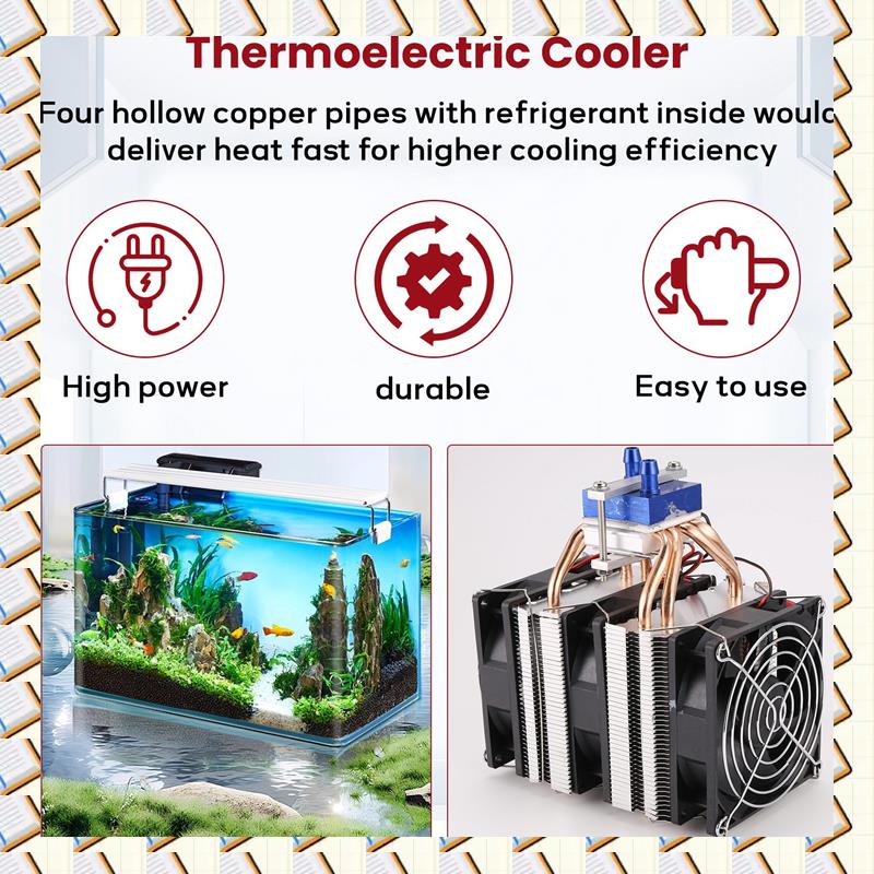 A14M 1 قطعة مبرد حراري أشباه ا - مراجعة Chiller Water Cooling System Pc وسعره