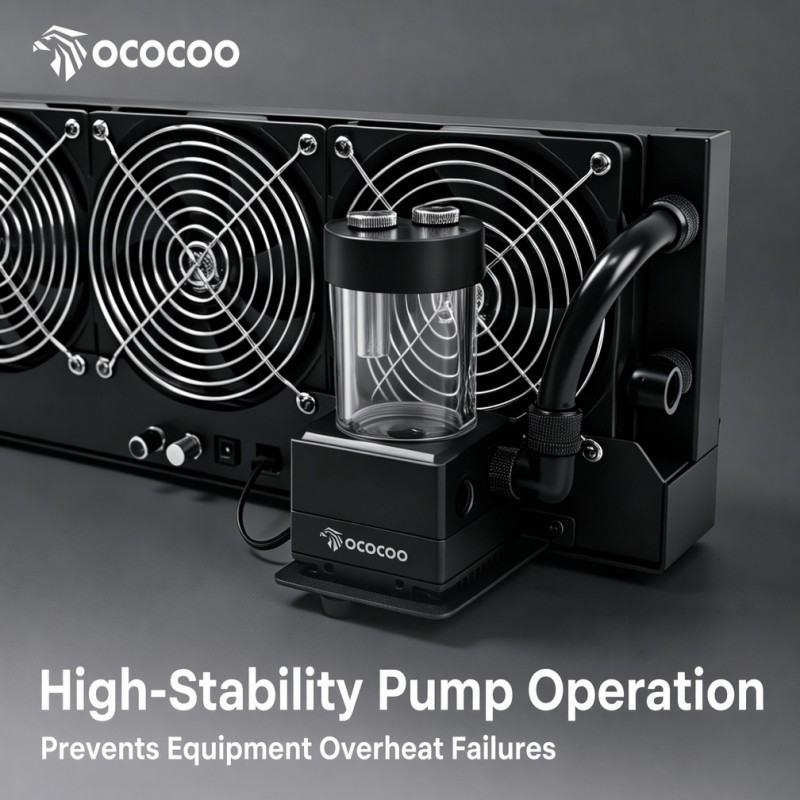 مجموعة تبريد مائي خارجية OCOCO - مراجعة External Radiator Water Cooling Kit وسعره