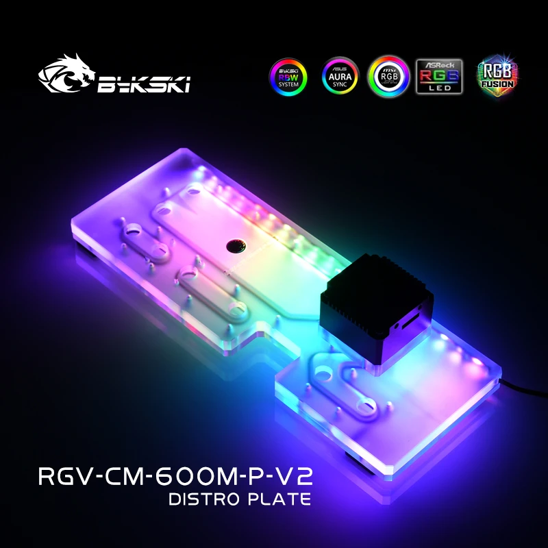 لوحة توزيع أكريليك من Bykski / - مراجعة Distro Plate Ddc Pump Combo وسعره