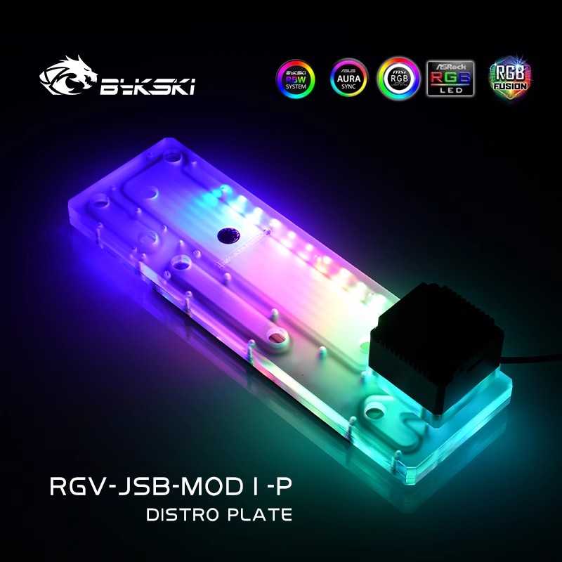 استخدام حل قناة المياه للوحة ا - مراجعة Distro Plate Ddc Pump Combo وسعره